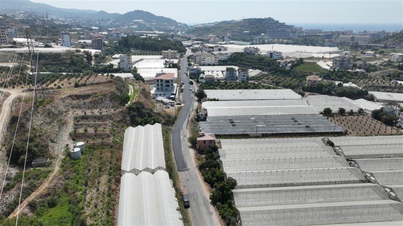 Alanya belediyesi’nden batı bölgesine büyük asfalt hamlesi - 3 kilometrelik konaklı toslak güzelbağ yolu asfaltlanıyor