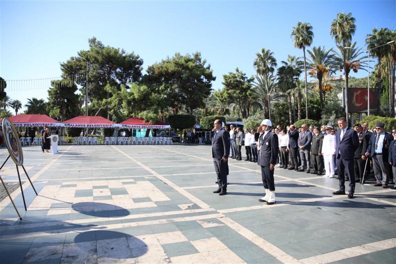 Alanya belediyesi’nden gaziler günü’nde anlamlı etkinlik