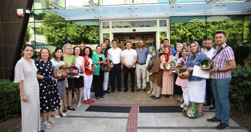 Alanya temalı su kabağı teraryum projesi hayata geçti