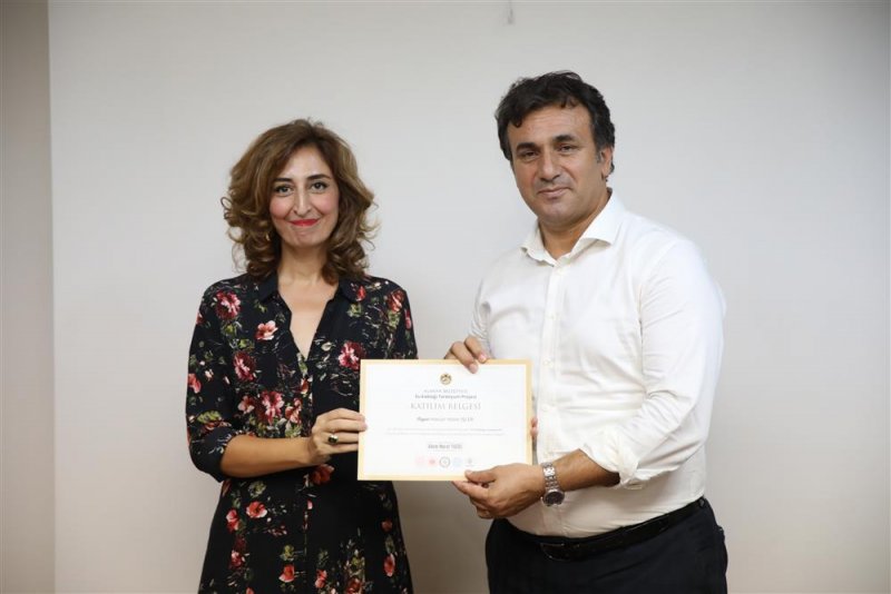Alanya temalı su kabağı teraryum projesi hayata geçti
