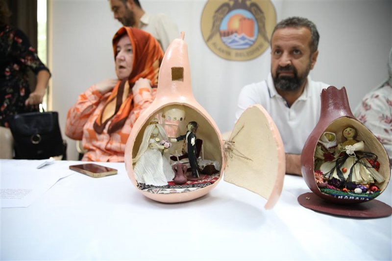 Alanya temalı su kabağı teraryum projesi hayata geçti