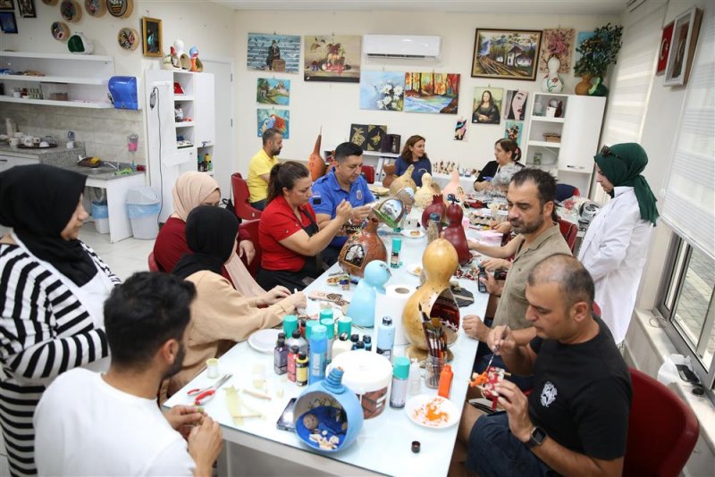 Alanya temalı su kabağı teraryum projesi hayata geçti