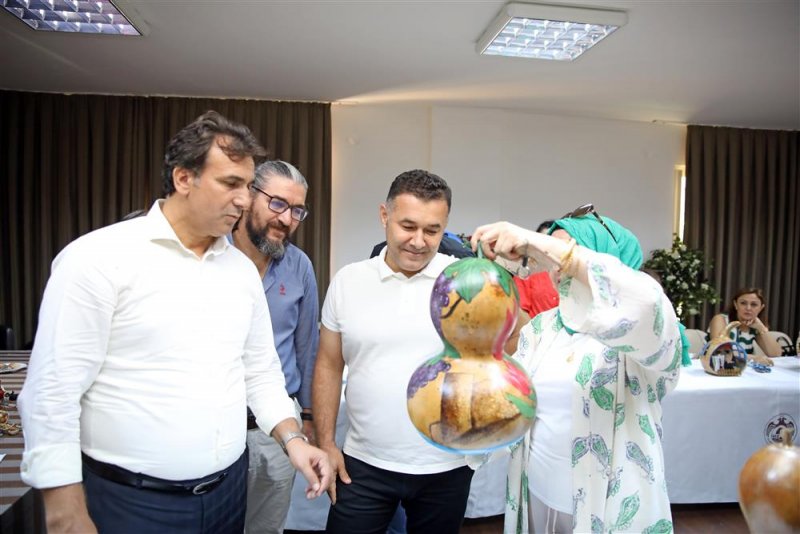 Alanya temalı su kabağı teraryum projesi hayata geçti