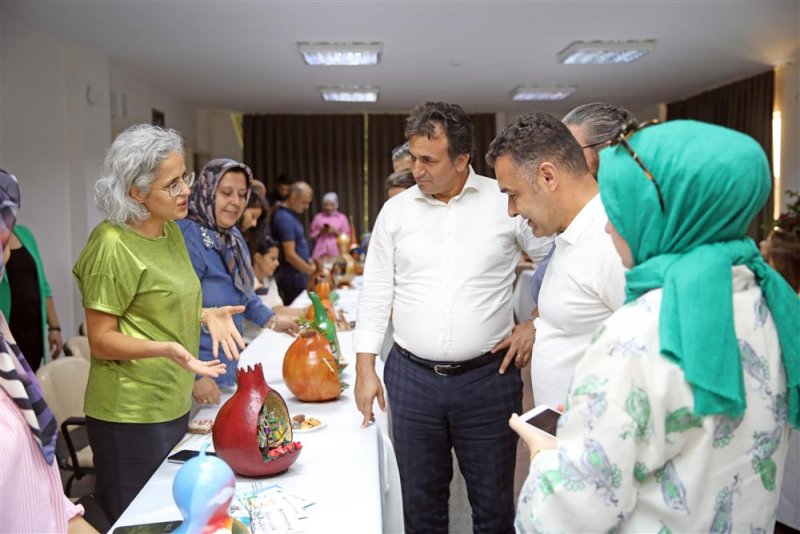 Alanya temalı su kabağı teraryum projesi hayata geçti