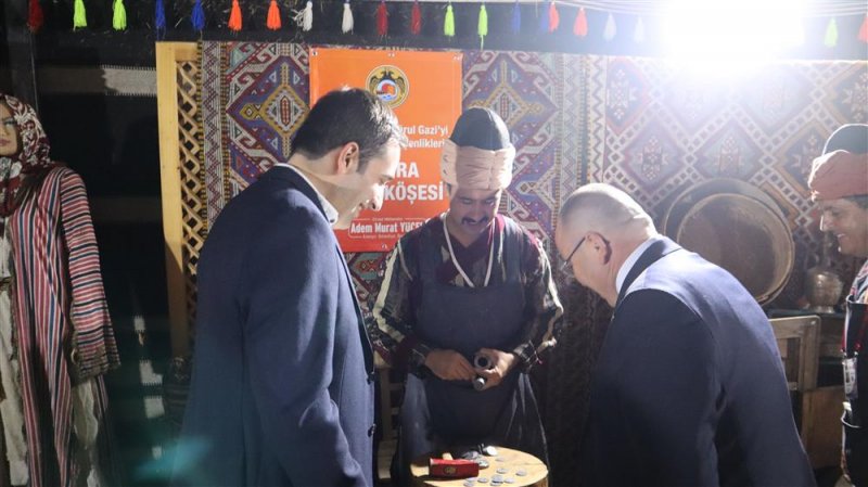 Alanya yörük çadırı 742. ertuğrul gazi’yi anma ve yörük şenlikleri’nde tanıtıldı