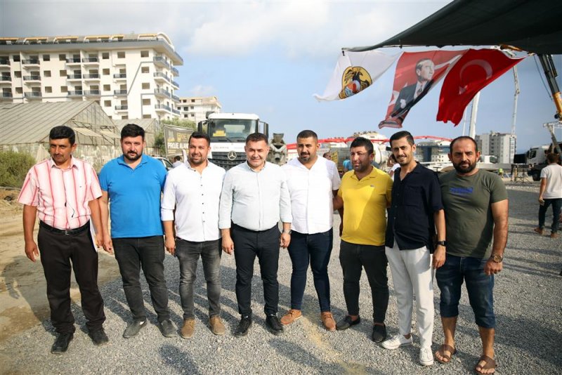 Başkan yücel 8’inci sağlık ocağının temelini attı