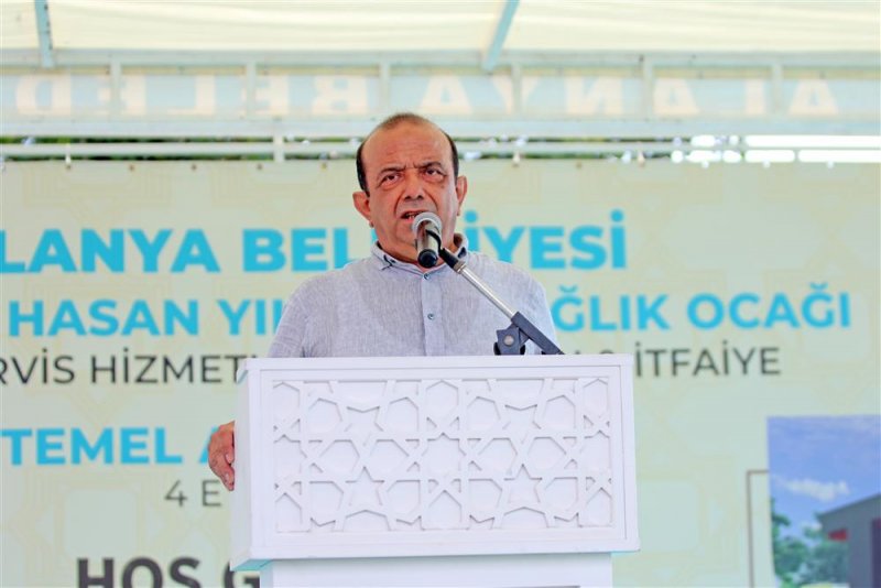 Başkan yücel 8’inci sağlık ocağının temelini attı