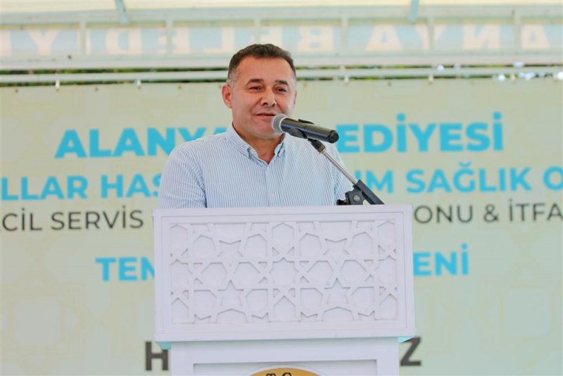 Başkan yücel 8’inci sağlık ocağının temelini attı