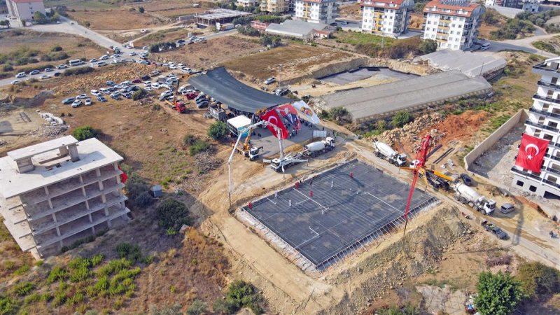 Başkan yücel 8’inci sağlık ocağının temelini attı