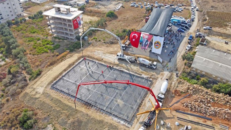 Başkan yücel 8’inci sağlık ocağının temelini attı
