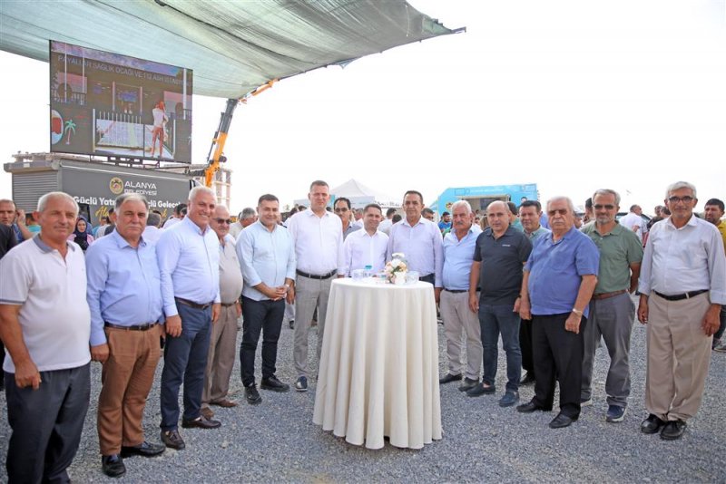 Başkan yücel 8’inci sağlık ocağının temelini attı