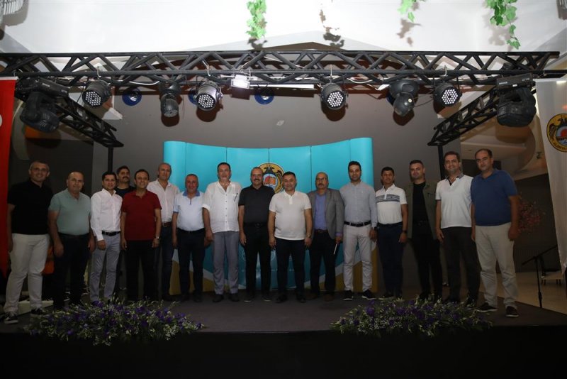 Başkan yücel’den emekli personellere veda yemeği - başkan yücel: ben sizden razıyım allah’ta sizden razı olsun