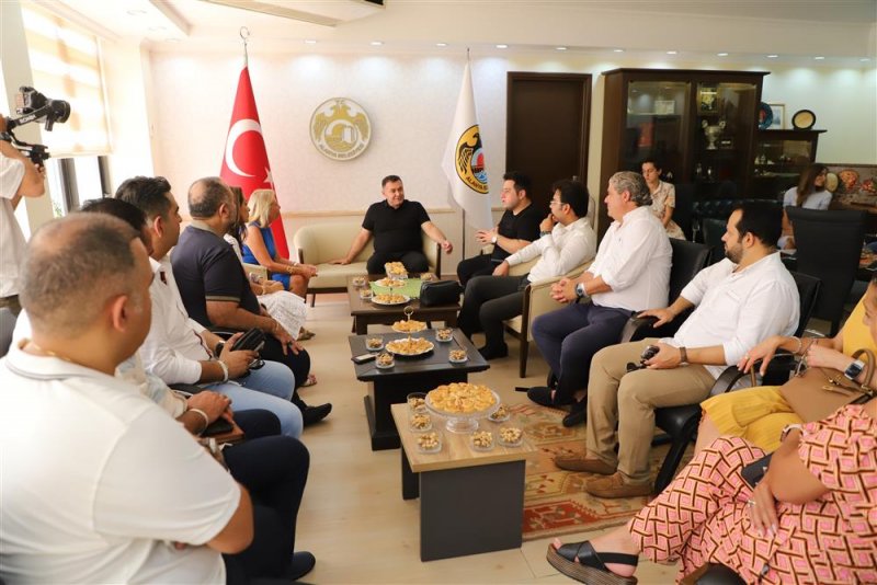 Başkan yücel ispanya marbella belediye başkanı munoz’u ağırladı