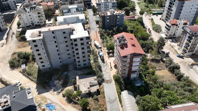 Beton yol çalışması avsallar mahallesi’nde devam ediyor