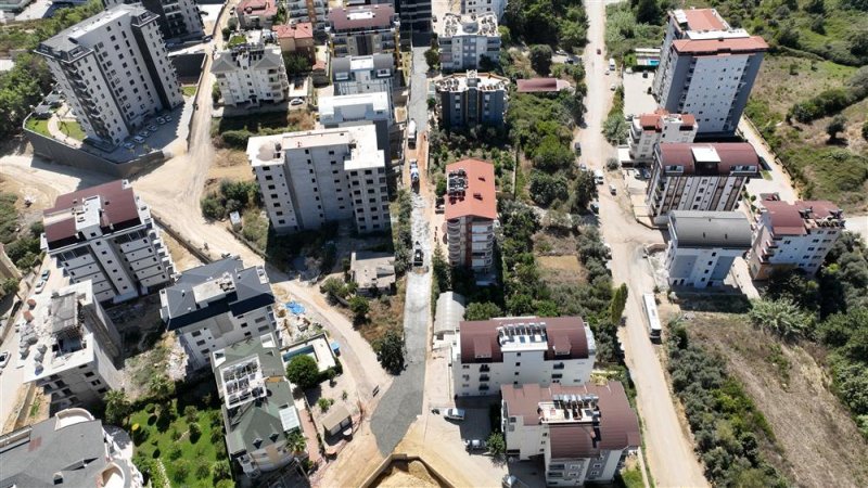 Beton yol çalışması avsallar mahallesi’nde devam ediyor
