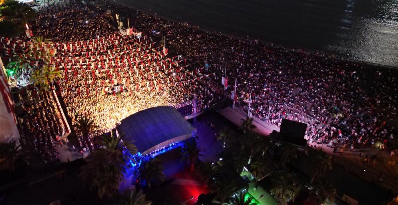 Büyük zaferin 101. yılı alanya’da coşkuyla kutlandı