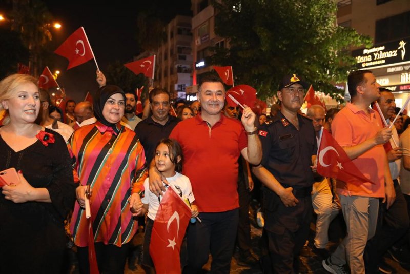 Büyük zaferin 101. yılı alanya’da coşkuyla kutlandı