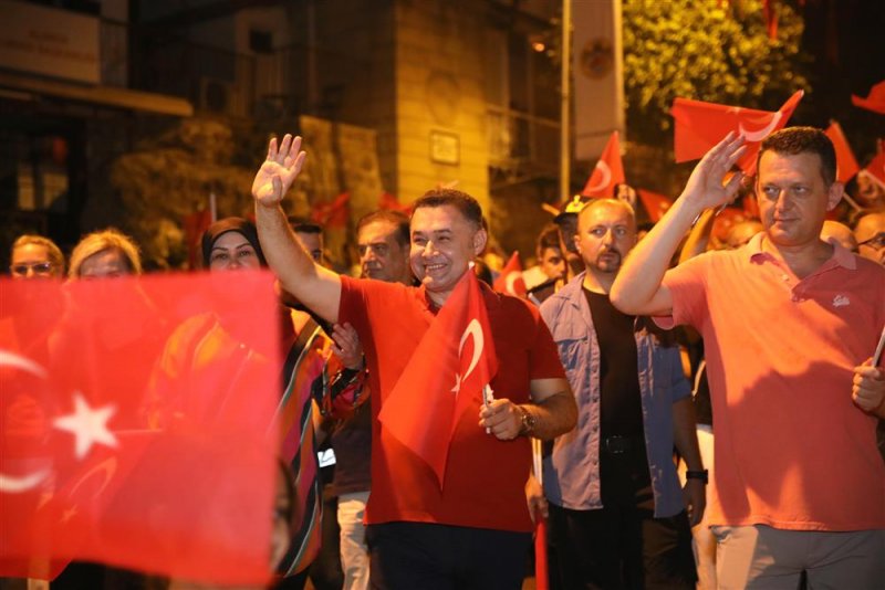 Büyük zaferin 101. yılı alanya’da coşkuyla kutlandı