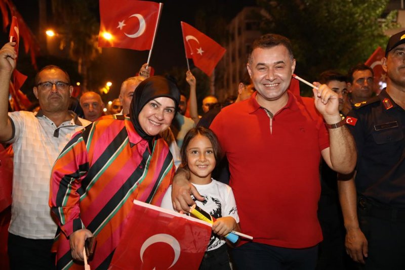 Büyük zaferin 101. yılı alanya’da coşkuyla kutlandı