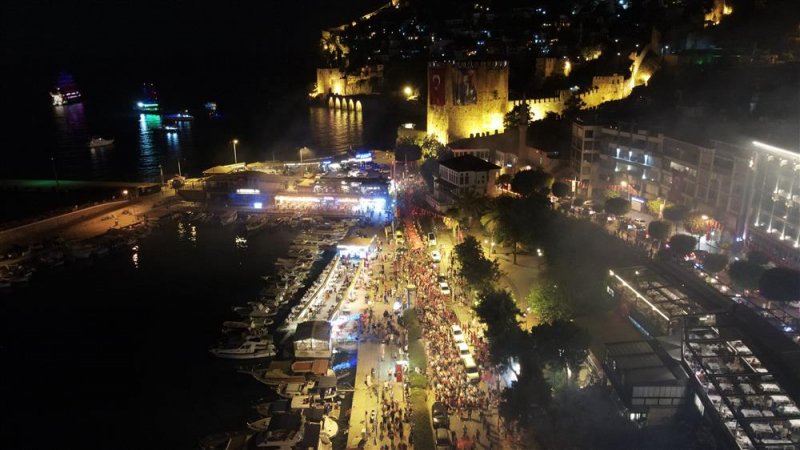 Büyük zaferin 101. yılı alanya’da coşkuyla kutlandı