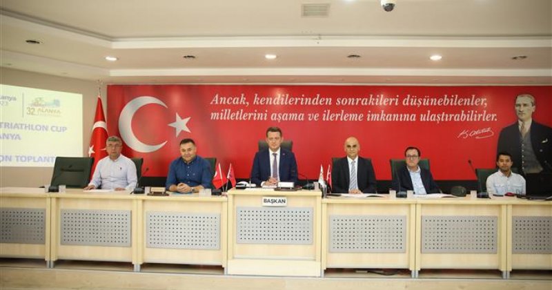 29 ekim cumhuriyet bayramı ve 32. alanya triatlonu için hazırlıklar başladı