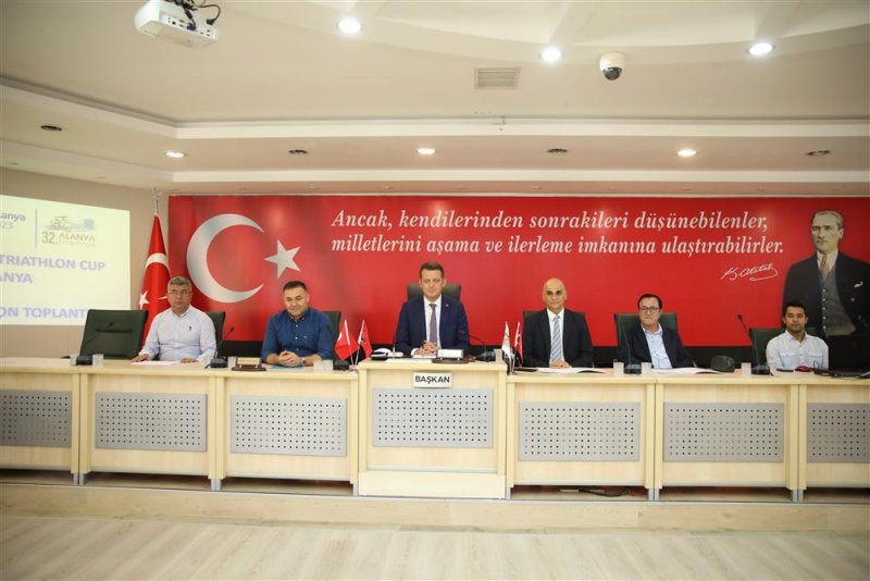 29 ekim cumhuriyet bayramı ve 32. alanya triatlonu için hazırlıklar başladı