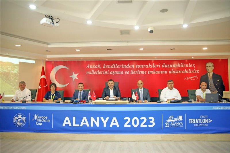 32. alanya triatlonu başlıyor