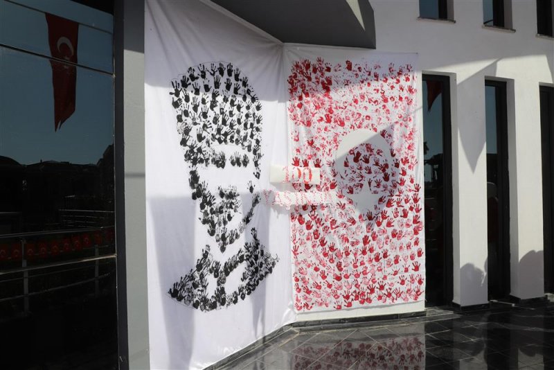 Alanya belediye kreşinde cumhuriyet’in 100. yıl coşkusu