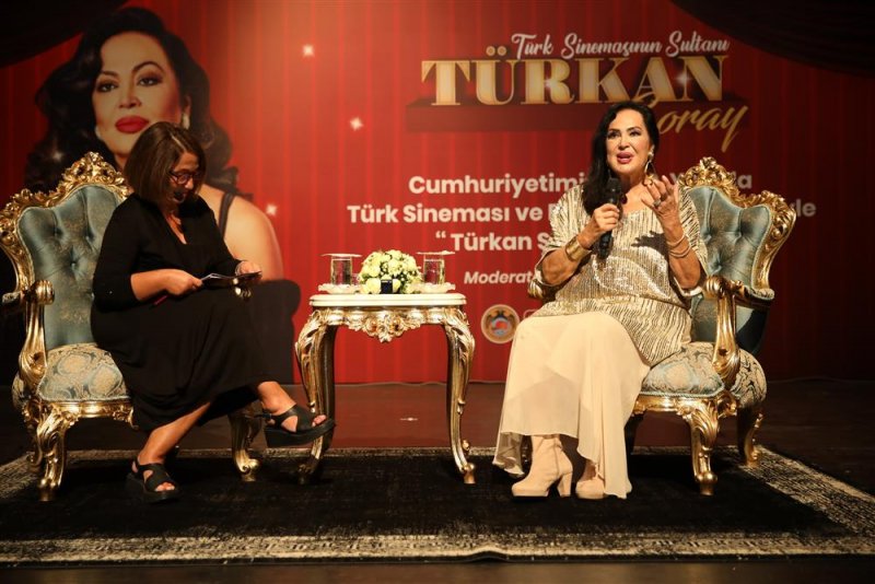 Alanya’da türkan şoray rüzgarı cumhuriyet’in 100. yılında türk sinemasının sultanı alanya’daydı