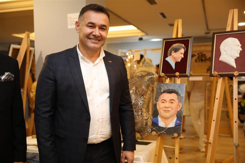 8. alanya uluslararası sanat sergisi açıldı