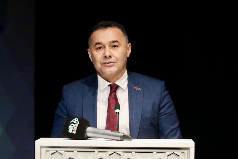 Afetlere dirençli bir toplumda coğrafi bilgi sistemlerinin rolü ve önemi konferansı gerçekleştirildi - başkan yücel: bilime, teknolojiye uygun depreme dayanıklı binalar üreteceğiz