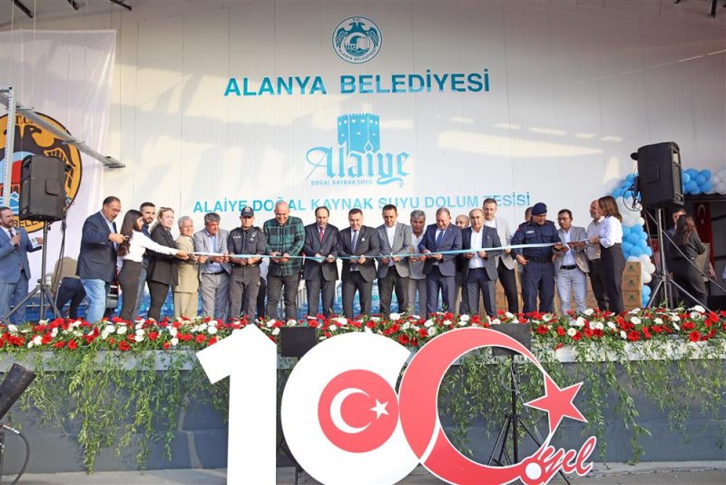 Alaiye doğal kaynak suyu üretim fabrikası hizmete girdi