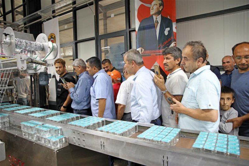 Alaiye doğal kaynak suyu üretim fabrikası hizmete girdi