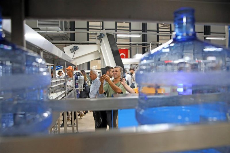Alaiye doğal kaynak suyu üretim fabrikası hizmete girdi