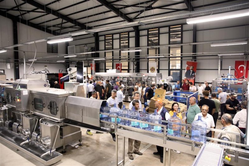 Alaiye doğal kaynak suyu üretim fabrikası hizmete girdi