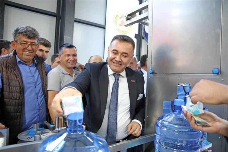 Alaiye doğal kaynak suyu üretim fabrikası hizmete girdi