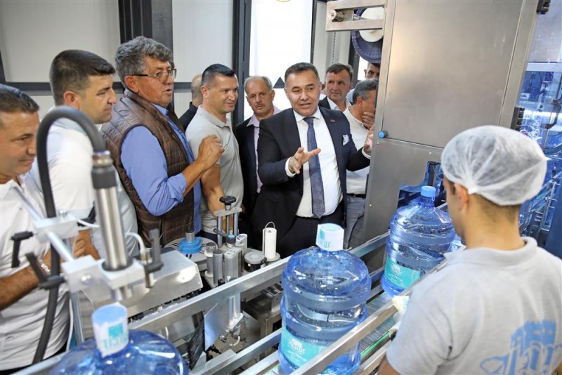 Alaiye doğal kaynak suyu üretim fabrikası hizmete girdi