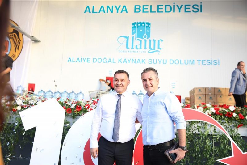 Alaiye doğal kaynak suyu üretim fabrikası hizmete girdi