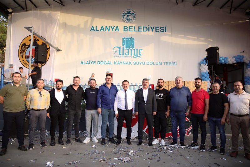 Alaiye doğal kaynak suyu üretim fabrikası hizmete girdi