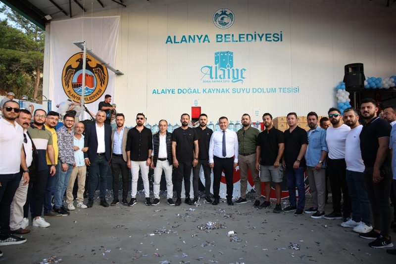 Alaiye doğal kaynak suyu üretim fabrikası hizmete girdi