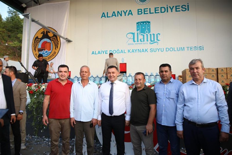 Alaiye doğal kaynak suyu üretim fabrikası hizmete girdi