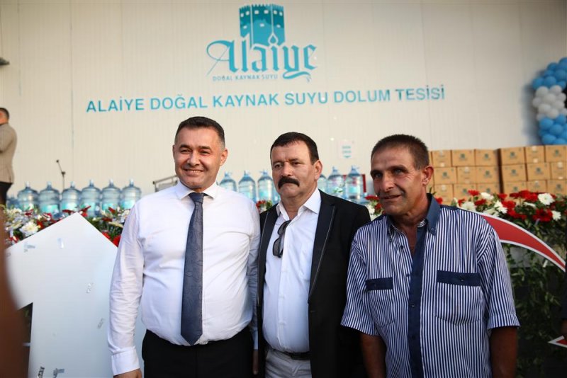 Alaiye doğal kaynak suyu üretim fabrikası hizmete girdi