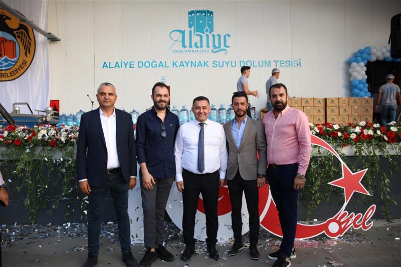 Alaiye doğal kaynak suyu üretim fabrikası hizmete girdi