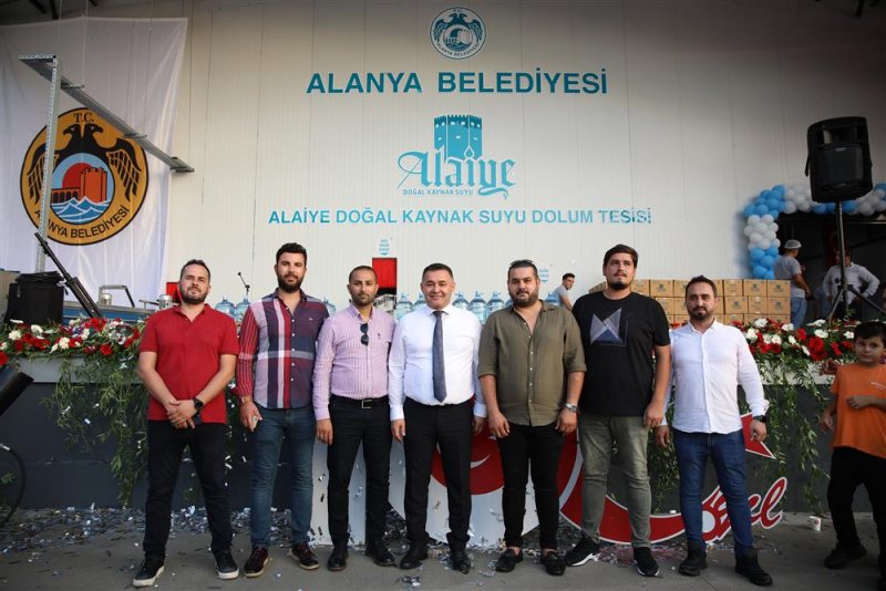 Alaiye doğal kaynak suyu üretim fabrikası hizmete girdi