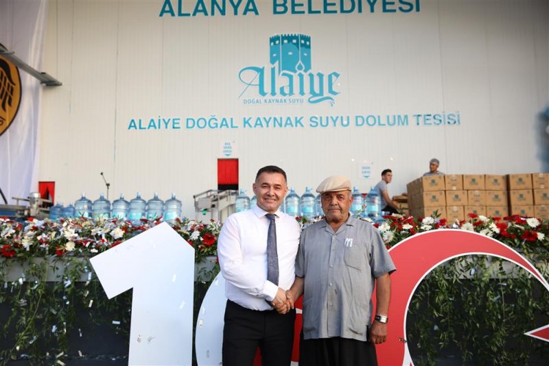 Alaiye doğal kaynak suyu üretim fabrikası hizmete girdi