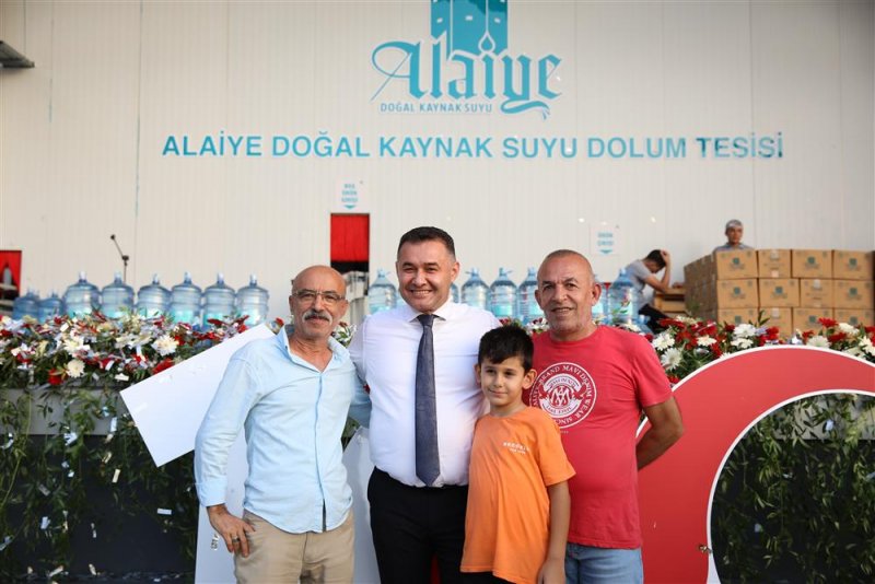 Alaiye doğal kaynak suyu üretim fabrikası hizmete girdi