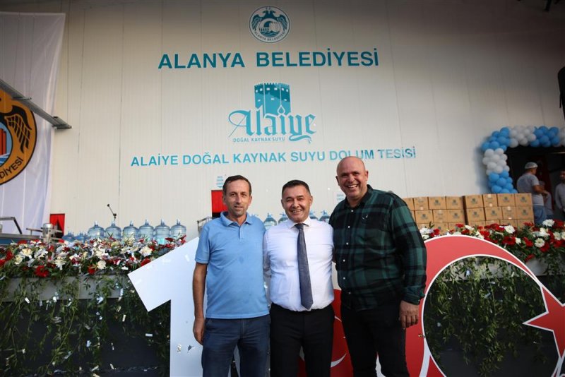 Alaiye doğal kaynak suyu üretim fabrikası hizmete girdi