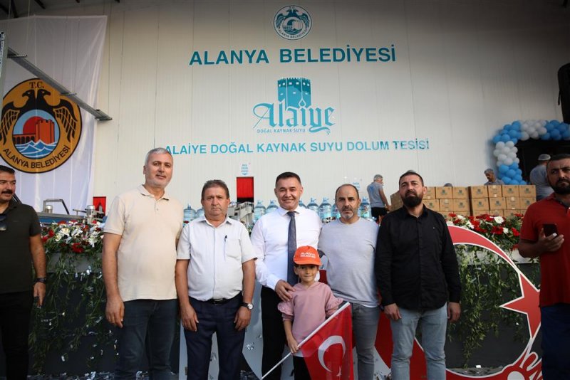 Alaiye doğal kaynak suyu üretim fabrikası hizmete girdi