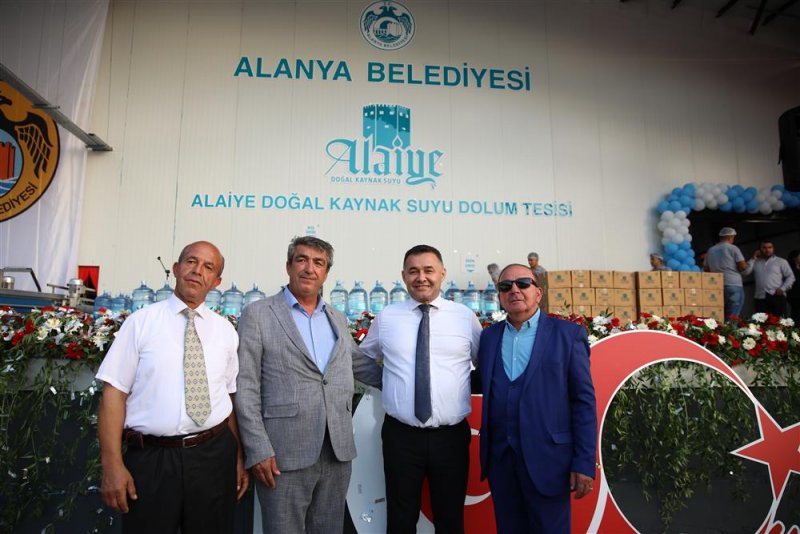 Alaiye doğal kaynak suyu üretim fabrikası hizmete girdi