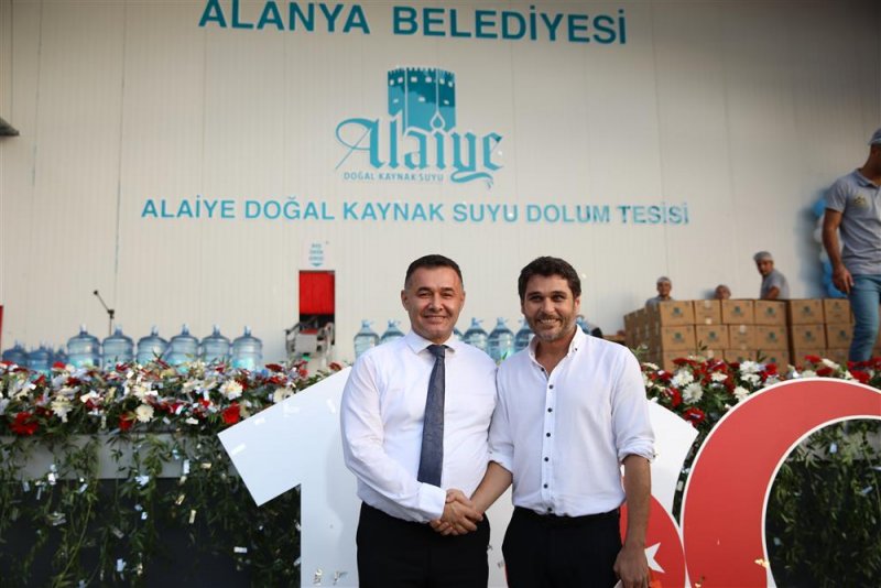 Alaiye doğal kaynak suyu üretim fabrikası hizmete girdi